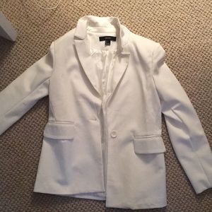 White blazer